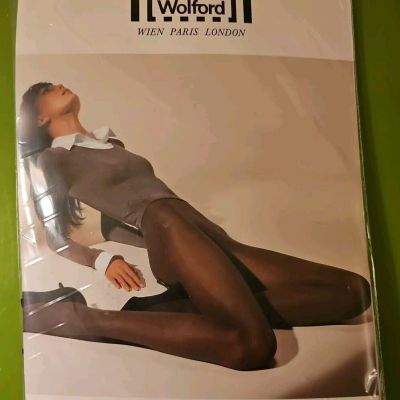 WOLFORD Velvet De Luxe 50 10687- Size Large - Black - New